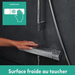 Mitigeur de douche thermostatique Hansgrohe Ecostat E