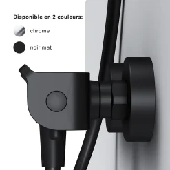 Mitigeur de douche thermostatique Robinet salle de bain, Noir FNA40022 Flash AM.PM