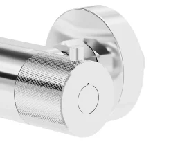 Mitigeur de douche thermostatique, chrome, GoodHome Owens