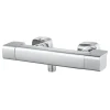 Mitigeur de douche thermostatique chromé GoodHome Teesta