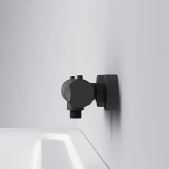 Mitigeur de douche thermostatique Robinet salle de bain, Noir FTA40022 Hit AM.PM