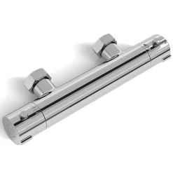 Mitigeur de douche thermostatique chromé - Entraxe 12 cm - avec bouton de sécurité 38C LOMAZOO