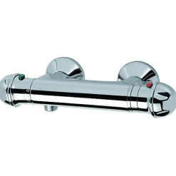 Mitigeur de douche thermostatique mural POLO chromé - ROCA - WM3140T3ZC0C300