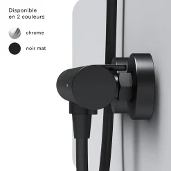 Mitigeur de douche thermostatique Robinet salle de bain Noir, FXA40022 X-Joy AM.PM
