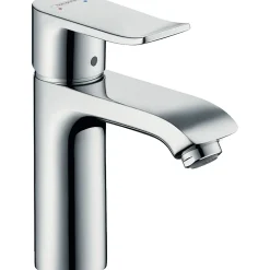 Mitigeur de lavabo 110 avec tirette et vidage chromé Metris Hansgrohe