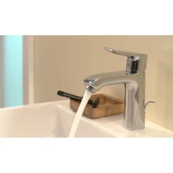 Mitigeur de lavabo 110 avec tirette et vidage chromé Metris Hansgrohe