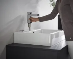 Mitigeur de lavabo 100 Hansgrohe Vernis Shape chromé