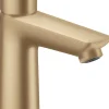 Mitigeur de lavabo avec tirette et vidage bronze brossé, Hansgrohe Talis E 110 EcoSmart