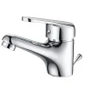 Mitigeur de lavabo avec Tirette de Vidage, Bonde Incluse, Auralum Max Robinet Salle de Bain Chromé Robinetterie en Laiton