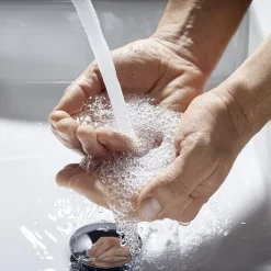 Mitigeur de lavabo avec tirette et vidage chromé, Hansgrohe Talis E 110 EcoSmart