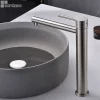 Mitigeur de Lavabo Bec Haut en Acier Inoxydable Intérieur / Extérieur IMEX MOSCU BDK034-3