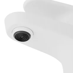 Mitigeur de lavabo blanc GoodHome Cavally
