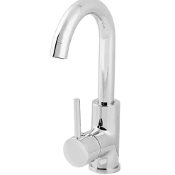 Mitigeur de lavabo chromé GoodHome Coggia