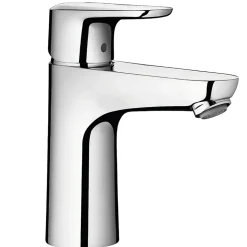 Mitigeur de lavabo chromé Hansgrohe Ecos L