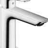 Mitigeur de lavabo chromé Hansgrohe MySport L Fine