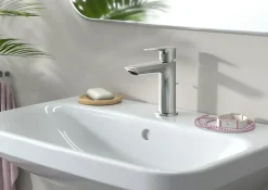 Mitigeur de lavabo chromé Hansgrohe MySport L Fine