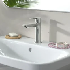 Mitigeur de lavabo chromé Hansgrohe MySport L Fine