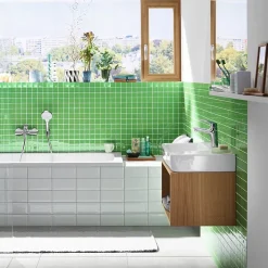 Mitigeur de lavabo chromé Novus 100 Hansgrohe