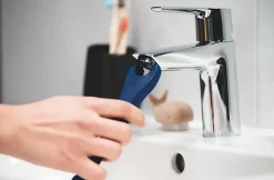 Mitigeur de lavabo chromé taille S, Grohe Starloop
