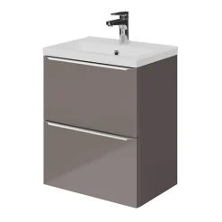 Mitigeur de lavabo chromé taille M avec bonde clic-clac, GoodHome Cavally