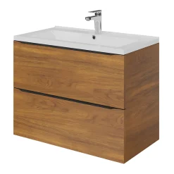 Mitigeur de lavabo chromé taille M avec bonde clic-clac, GoodHome Cavally