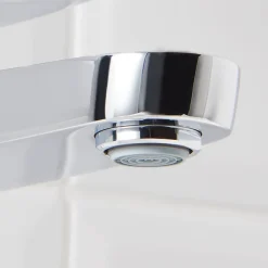 Mitigeur de lavabo chromé taille M avec bonde clic-clac, GoodHome Cavally