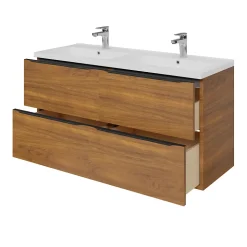 Mitigeur de lavabo chromé taille M avec bonde clic-clac, GoodHome Cavally