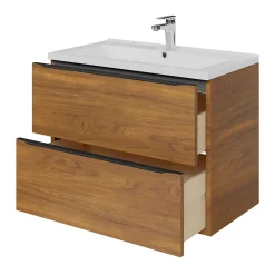 Mitigeur de lavabo chromé taille M avec bonde clic-clac, GoodHome Cavally