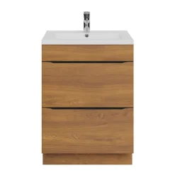 Mitigeur de lavabo chromé taille M avec bonde clic-clac, GoodHome Cavally