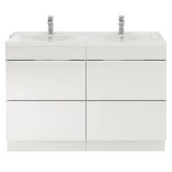 Mitigeur de lavabo chromé taille M avec bonde clic-clac, GoodHome Cavally