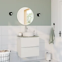 Mitigeur de lavabo chromé GoodHome Etel XL