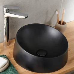 Mitigeur de lavabo chromé GoodHome Cavally XL