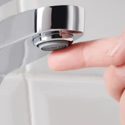 Mitigeur de lavabo chromé GoodHome Cavally L