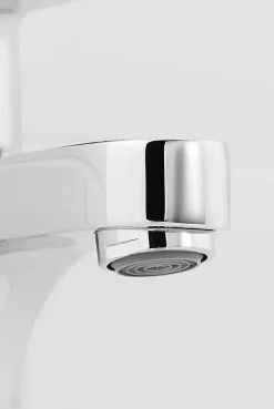 Mitigeur de lavabo chromé GoodHome Arsuz