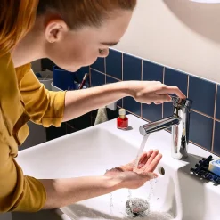 Mitigeur de lavabo chrome Hansgrohe Zesis S