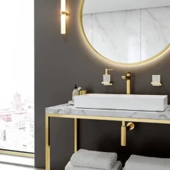 Mitigeur de lavabo HANSGROHE Talis E 240 aspect doré poli