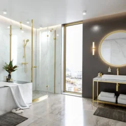 Mitigeur de lavabo HANSGROHE Talis E 240 aspect doré poli