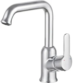 Mitigeur de lavabo haut mécanique chrome, Edouard Rousseau Molen