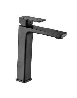 Mitigeur de lavabo haut XL noir mat Edouard Rousseau Deok