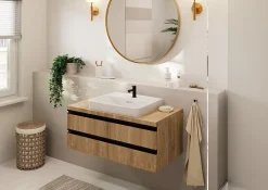 Mitigeur de lavabo lave-mains noir mat Hansgrohe Vernis Blend 70