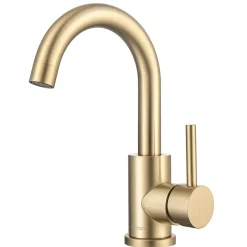 Mitigeur de lavabo LOMAZOO doré Lysa