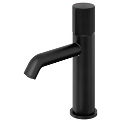 Mitigeur de lavabo M, noir, GoodHome Levanna