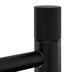 Mitigeur de lavabo M, noir, GoodHome Levanna