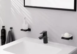 Mitigeur de lavabo M noir mat Hansgrohe MySport