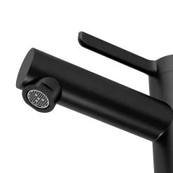 Mitigeur de lavabo M, noir mat, GoodHome Maza