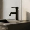 Mitigeur de lavabo M noir mat, Owens GoodHome