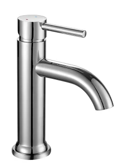 Mitigeur de lavabo mécanique chrome, Edouard Rousseau Ilo Small
