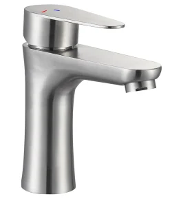 Mitigeur de lavabo mécanique inox, Edouard Rousseau Onabi