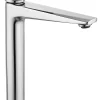 Mitigeur de lavabo mécanique haut chrome, Edouard Rousseau Gloss