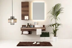 Mitigeur de lavabo mécanique haut chrome, Edouard Rousseau Gloss